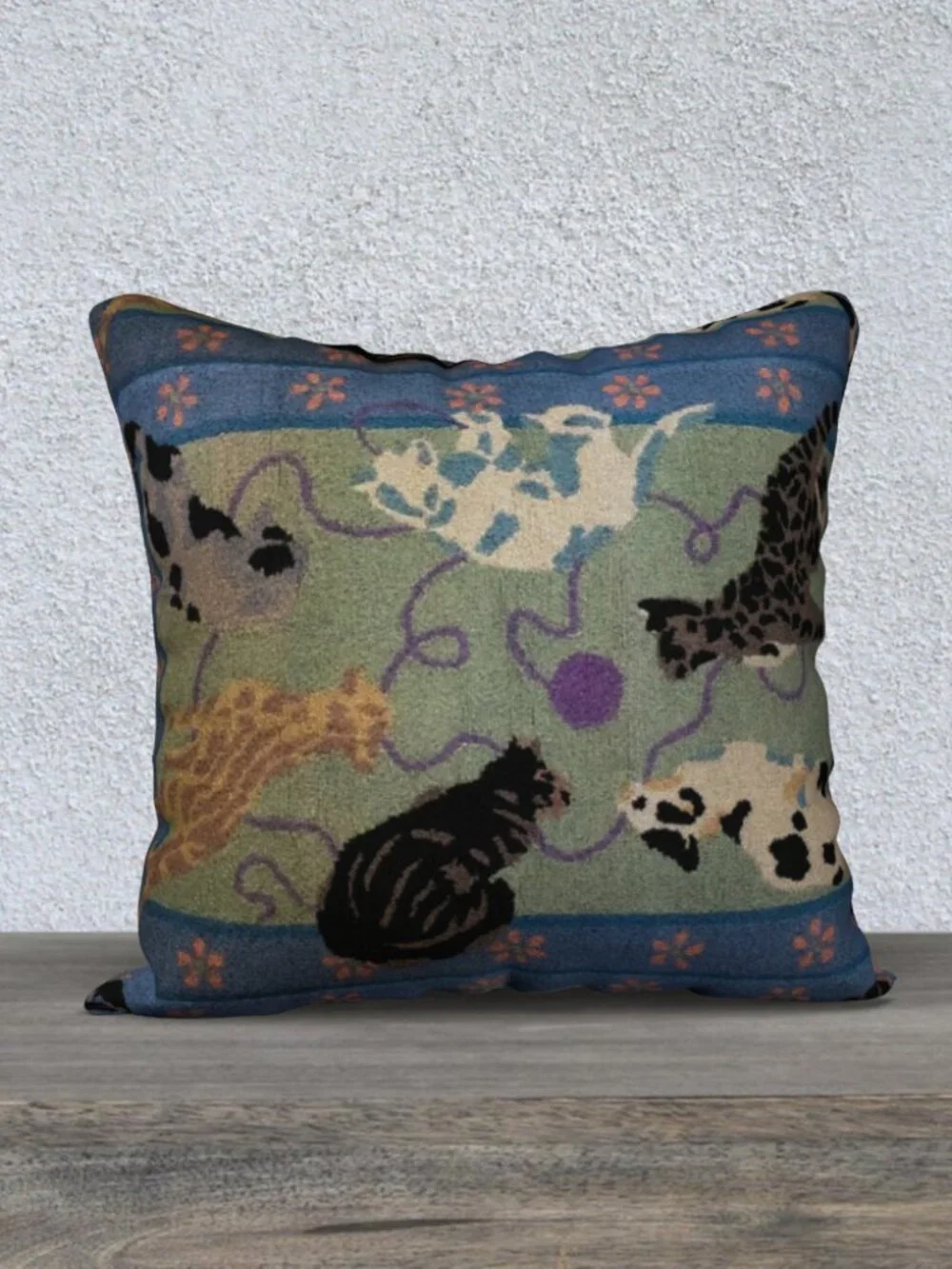 Hand Crafted cat yarn